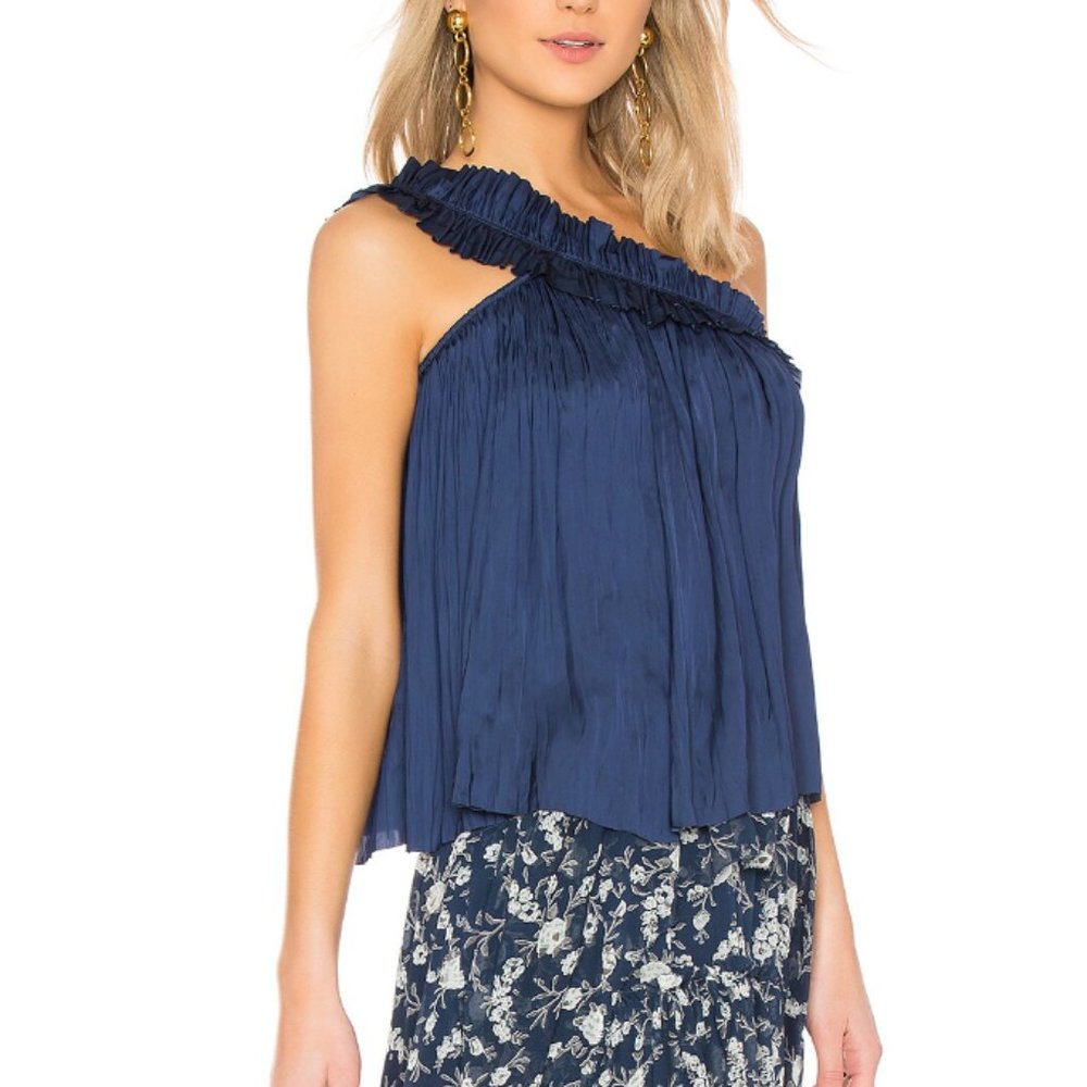 Ulla Johnson Lulu One Shoulder Top (Size 8)
